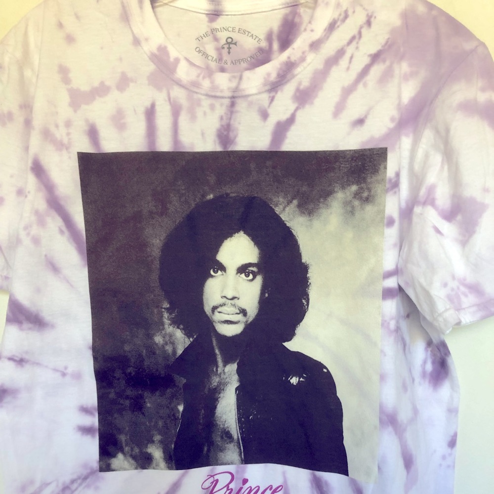 Prince Purple Rain Tie Dye T Shirt - Picture 3 of 4